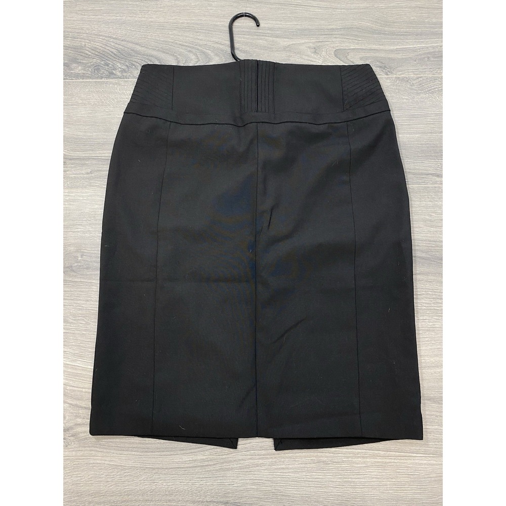 Express Pencil Skirt Career Wear Leopard Lined Black Size 10